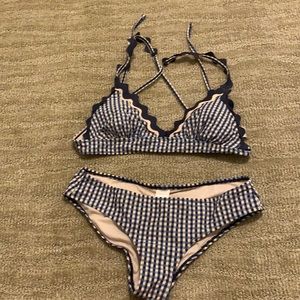 Checkered bikini (BOTH PIECES)